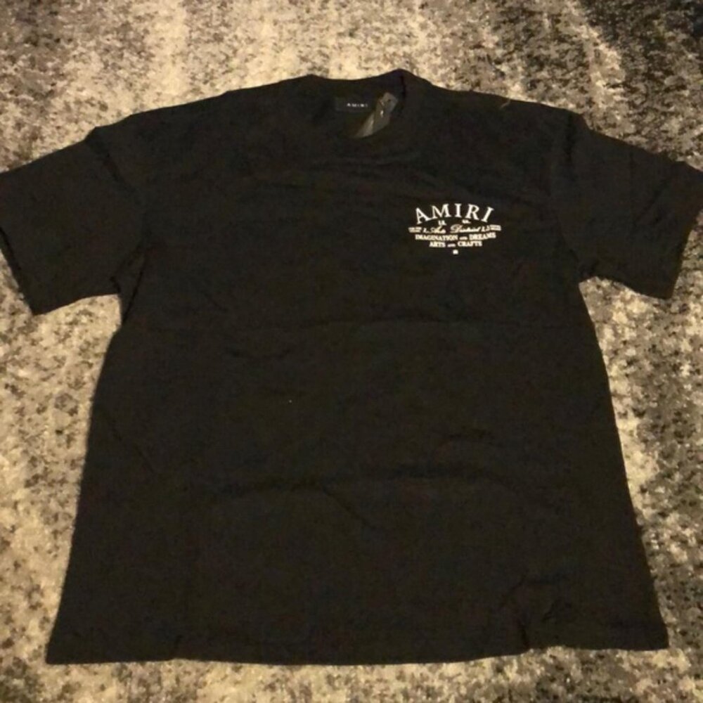 Amiri Dreams & Imaginations Arts and Crafts T-Shirt Black